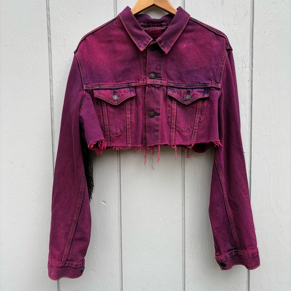 RARE Daniel Diamond Vintage Rhinestone Fringe Jacket - Picture 4 of 15